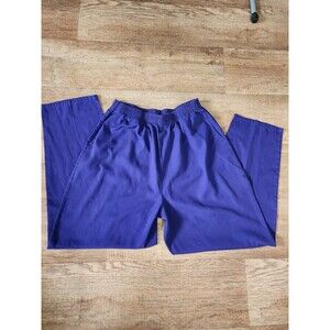 Uniform City Dark Purple Scrub Pants Women's Size Large L